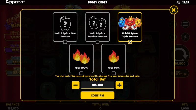 Piggy Kings - ชนะรางวัลใหญ่ใน Hold and Spin